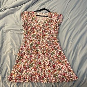 Loft Button Up Dress